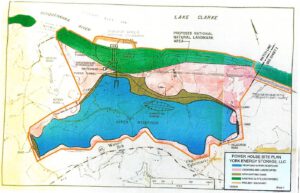Site plan showing the York Energy Storage project boundary